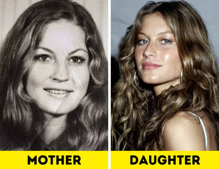 Celebrity Mothers Back When They Were Young