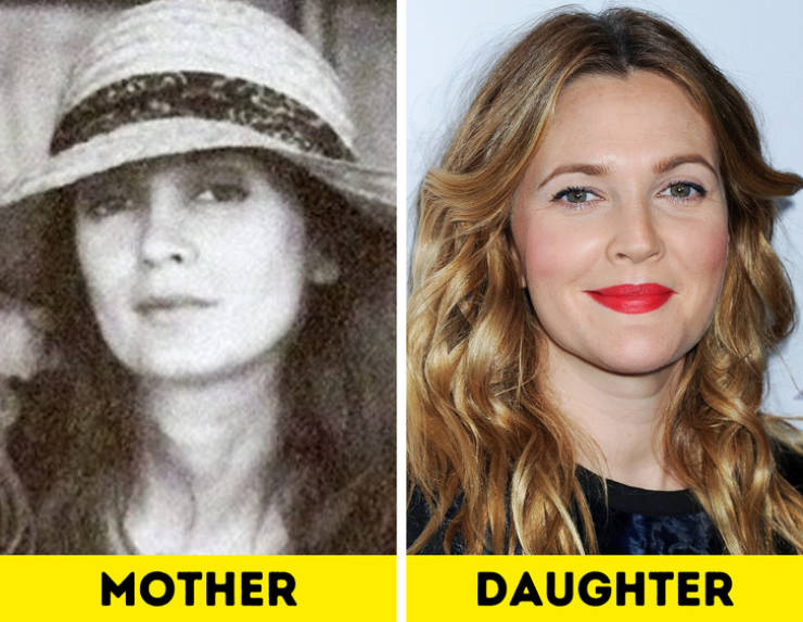 Celebrity Mothers Back When They Were Young