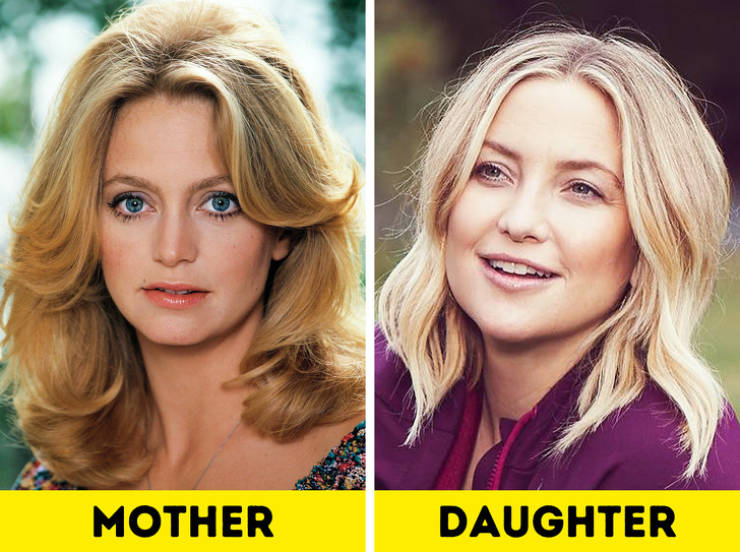 Celebrity Mothers Back When They Were Young