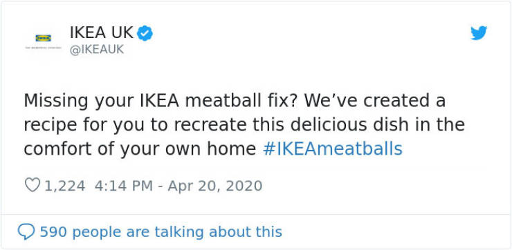 IKEA Tells You How To Recreate Their Famous Swedish Meatballs At Home
