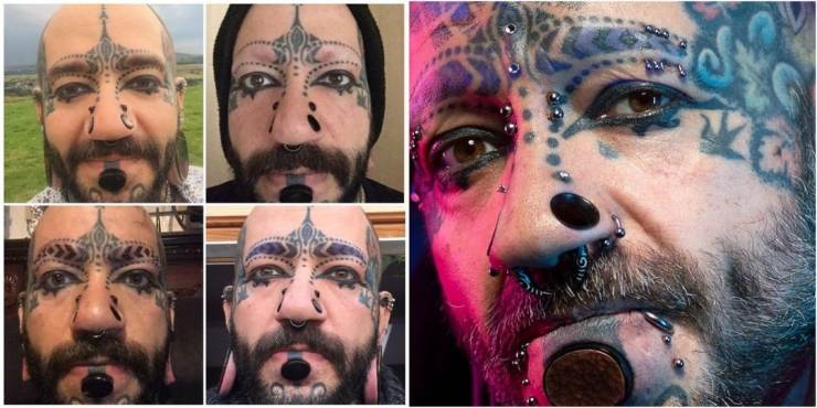 British Man Spends Over $12 Thousand On Body Modifications Trying To Cope With Divorce