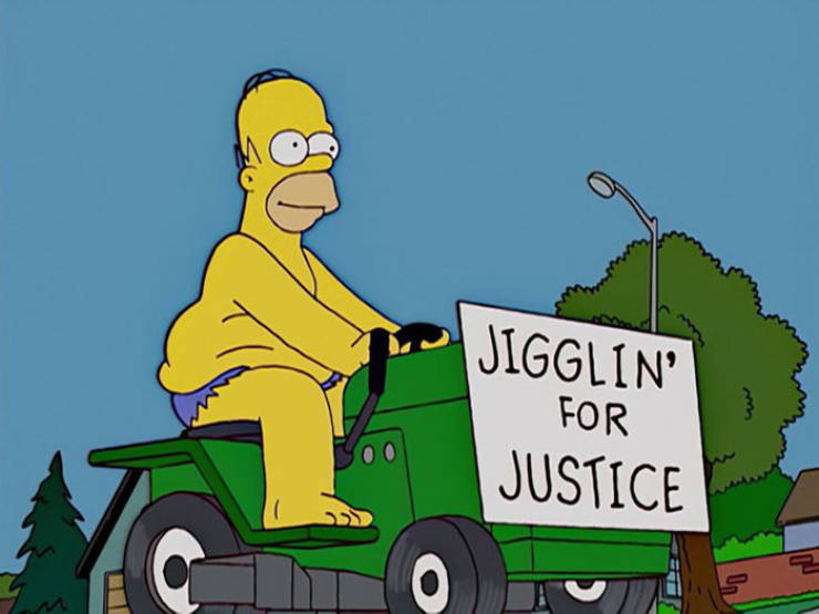 “The Simpsons” Always Have All The Best Signs