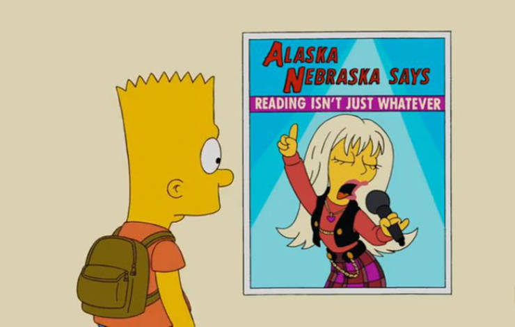 “The Simpsons” Always Have All The Best Signs