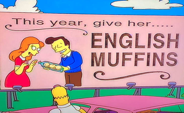 “The Simpsons” Always Have All The Best Signs