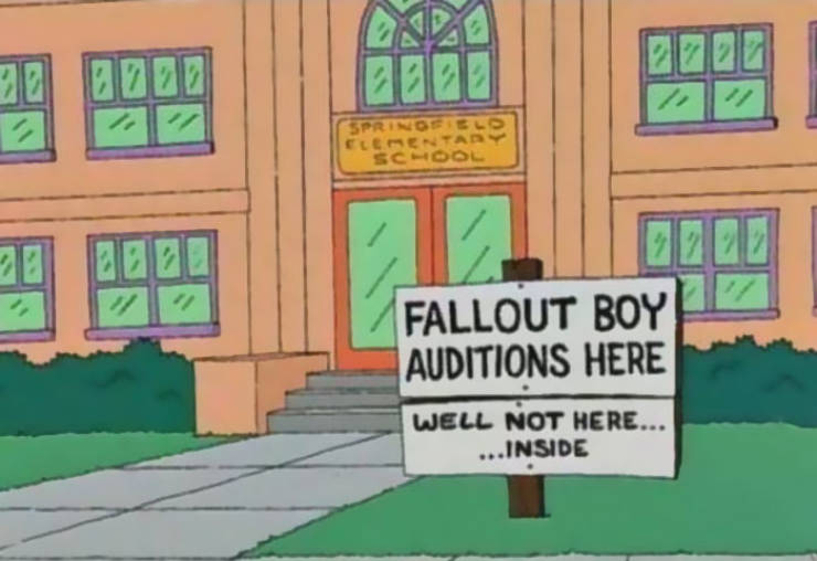 “The Simpsons” Always Have All The Best Signs