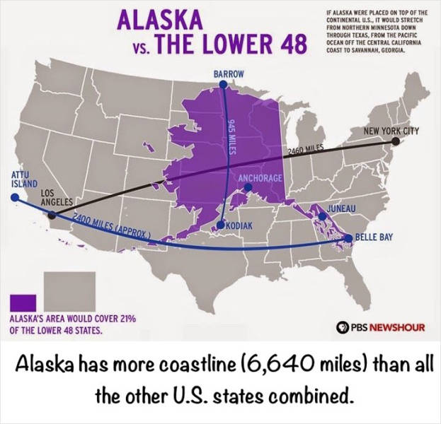 Artist Compiles Curious Facts About Alaska