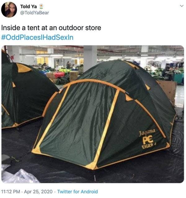 These Are Some Of The Strangest Places People Had Sex In These Are Some Of The Strangest Places People Had Sex In