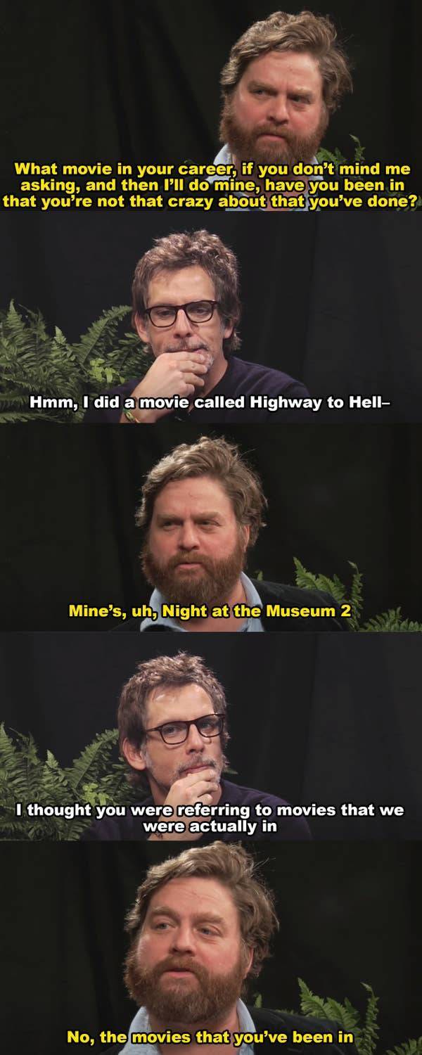 The Hottest Celebrity Burns From “Between Two Ferns”