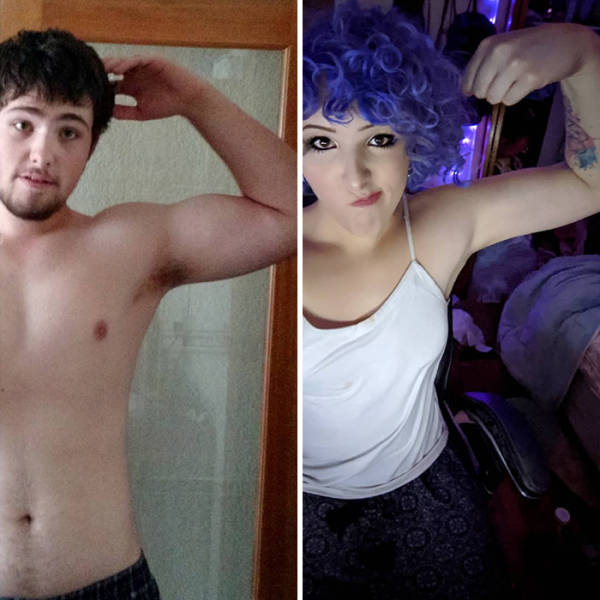Transgender Shows The Journey From Male To Female Over 2 Years