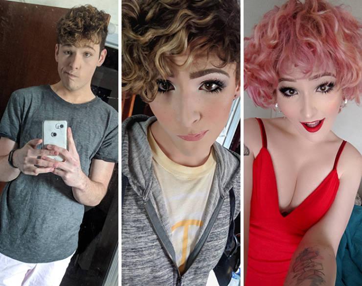 Transgender Shows The Journey From Male To Female Over 2 Years