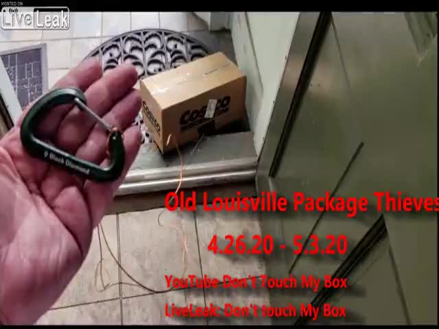 One Week In Package Theft Attempts