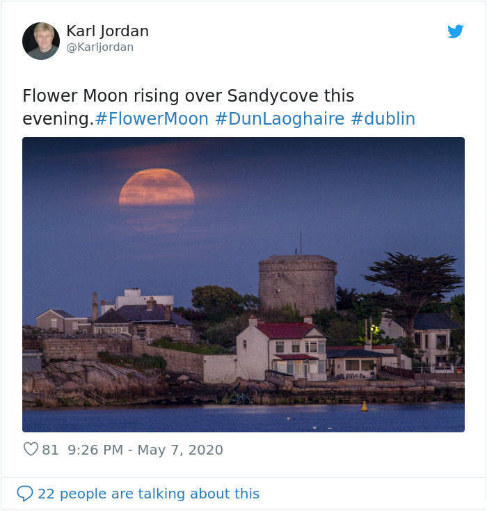 Beautiful Photos Of May’s Flower Moon