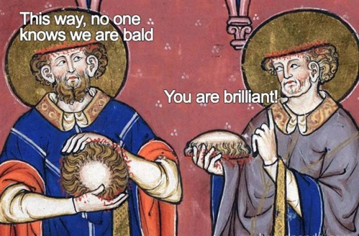 Medieval Paintings Are Just Old School Memes
