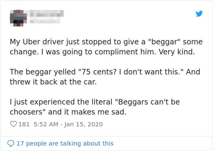 Choosing Beggars Are So “Adorable”…