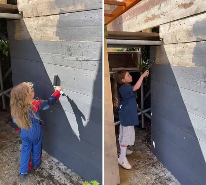 Dad Builds An Impressive Backyard Fortress For His Kids