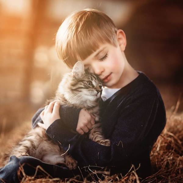 Children With Animals = Maximum Cuteness