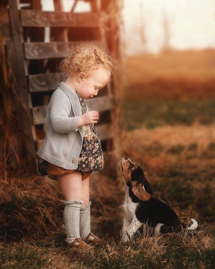 Children With Animals = Maximum Cuteness