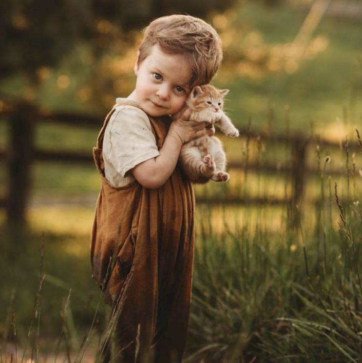 Children With Animals = Maximum Cuteness