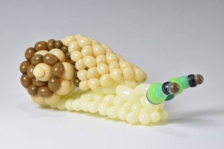 These Sculptures Are Made Of Balloons!