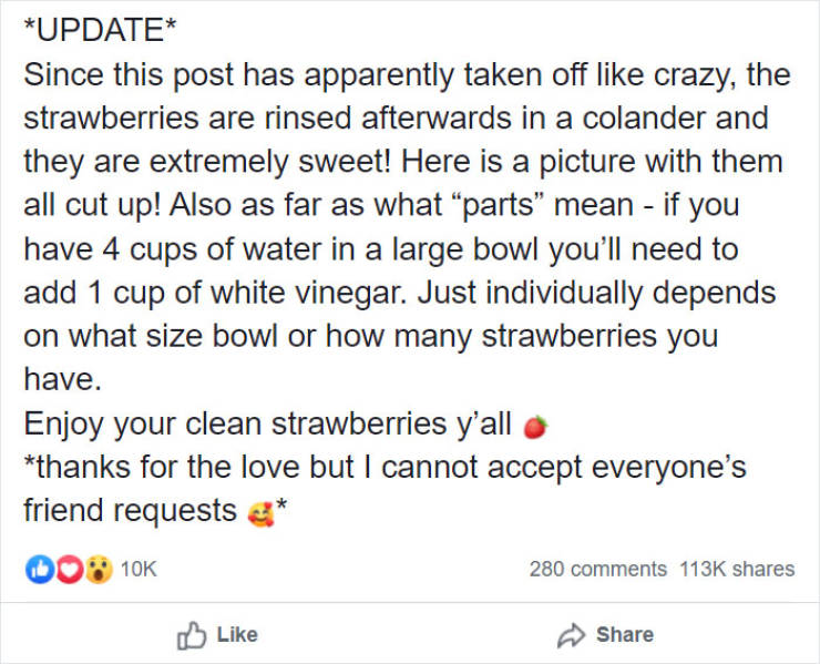 What Happens When You Wash Strawberries The “Proper” Way