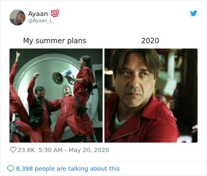 Memes Can’t Describe Our Plans Vs. 2020