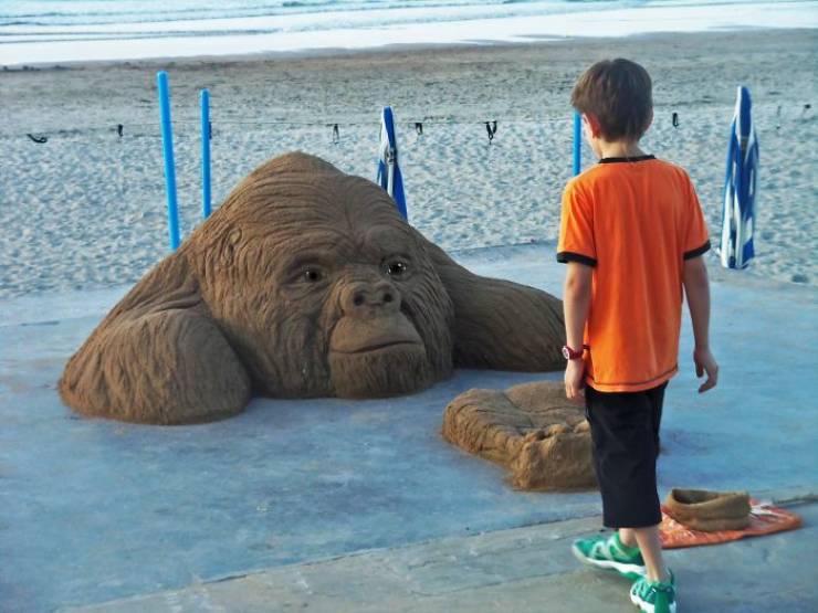 These Incredible Sand Sculptures Look Like They’re Alive!