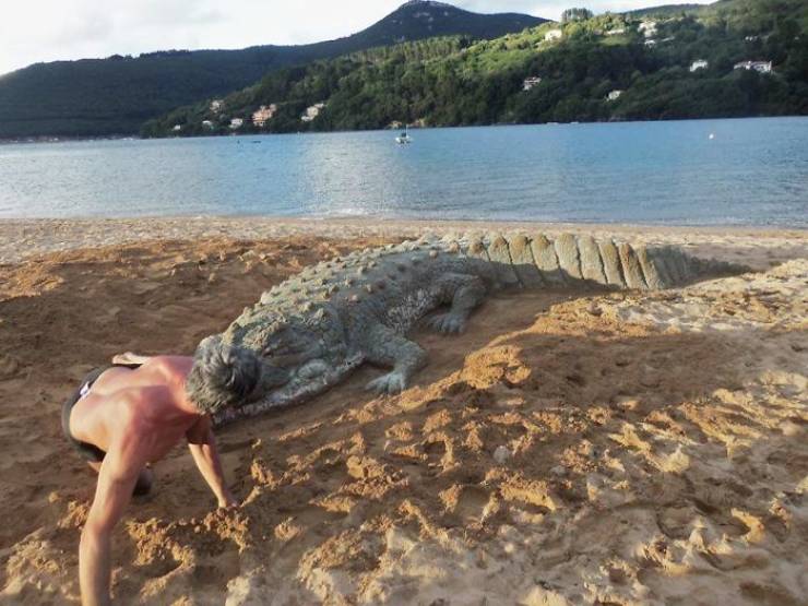 These Incredible Sand Sculptures Look Like They’re Alive!