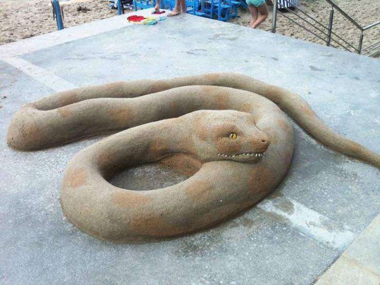 These Incredible Sand Sculptures Look Like They’re Alive!