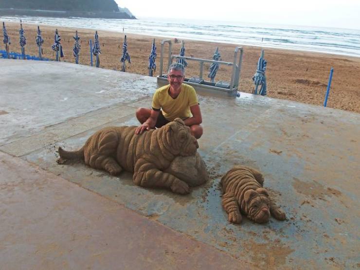 These Incredible Sand Sculptures Look Like They’re Alive!