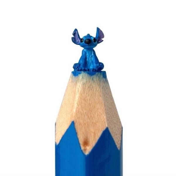 Yes, These Marvelous Sculptures Are Created On A Pencil Tip!