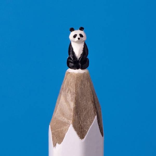 Yes, These Marvelous Sculptures Are Created On A Pencil Tip!