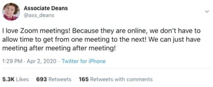 So, You Like Online Meetings Too?