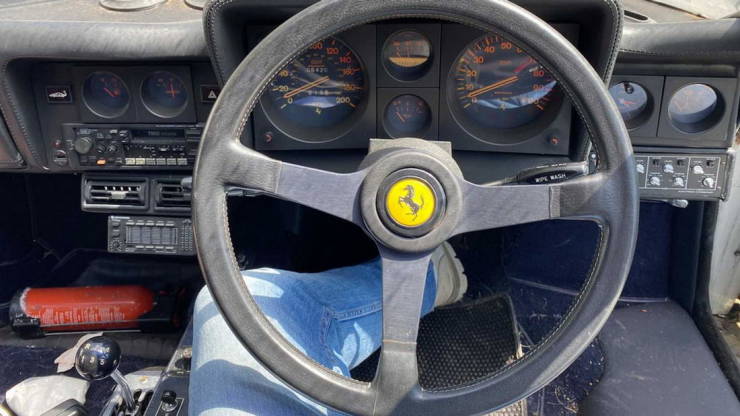 This Sad Ferrari Once Belonged To A Saudi Prince