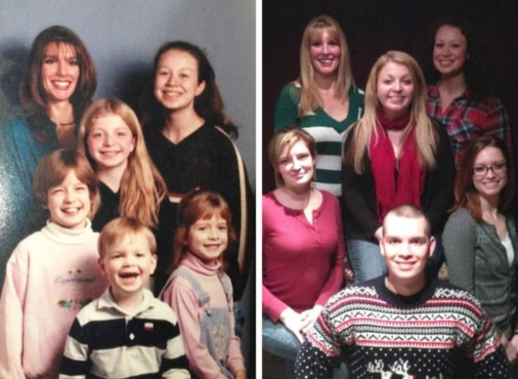 People Return To Childhood By Recreating Their Old Photos
