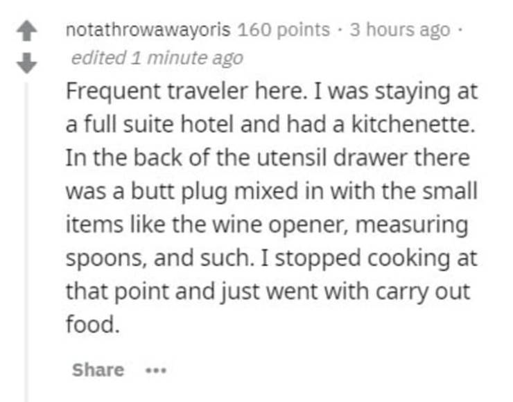 Hotel Workers Have Seen Some S##t…