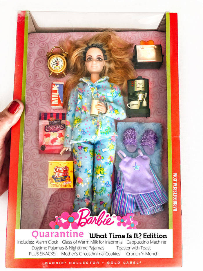 These “Quarantine Barbies” Look Unsettlingly Real