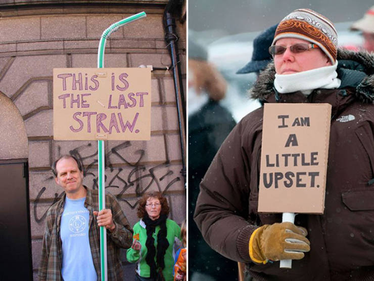 Canadian Protesters Are Incredibly Rowdy…