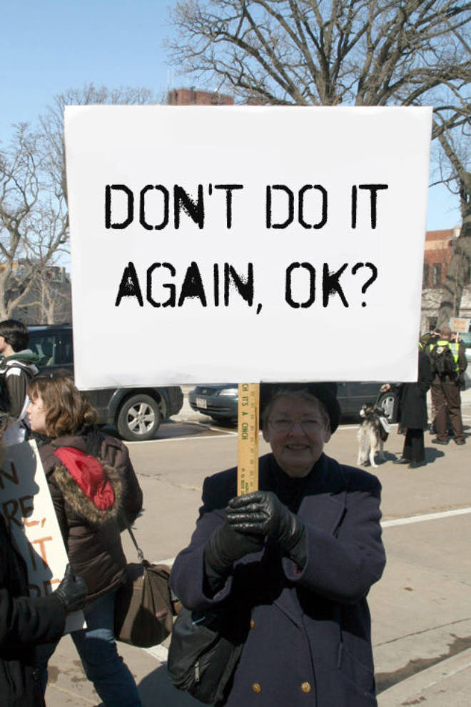 Canadian Protesters Are Incredibly Rowdy…