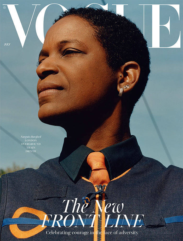 New “Vogue” Features Essential Workers Instead Of Celebrities