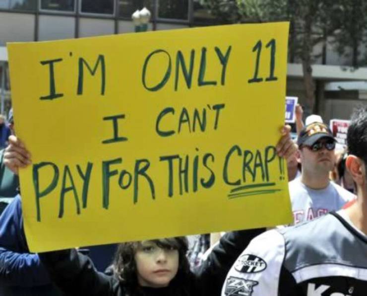 Kids Are The Best Protesters!