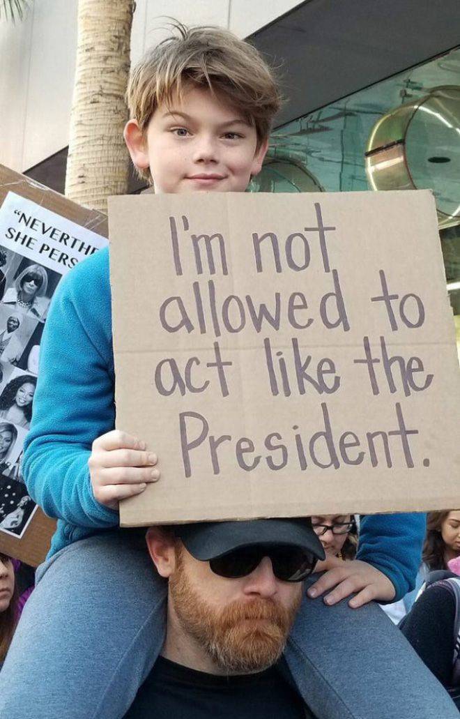 Kids Are The Best Protesters!