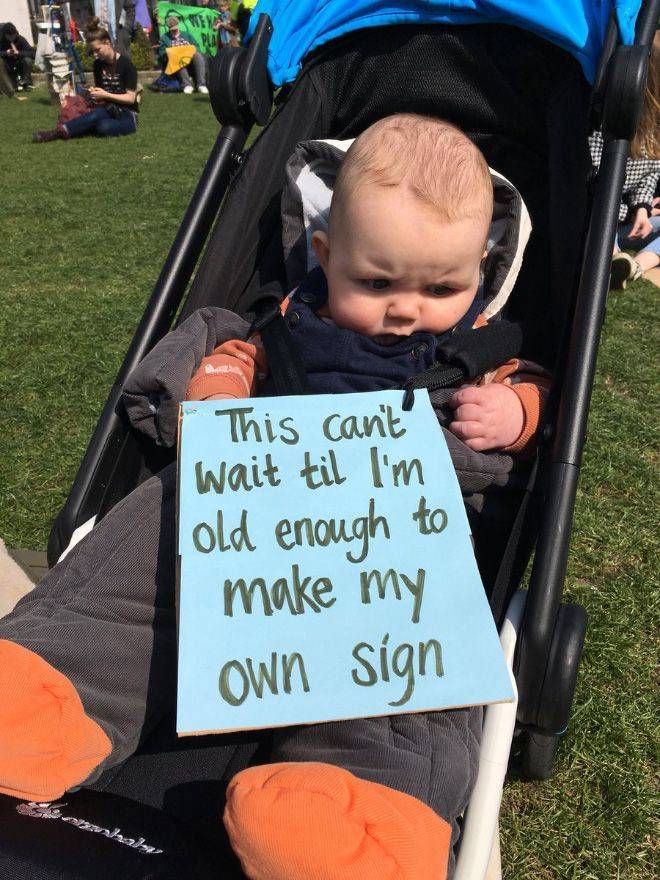 Kids Are The Best Protesters!