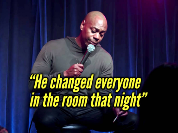 A Story About How Dave Chappelle Showed A Jokester What Humanity Means