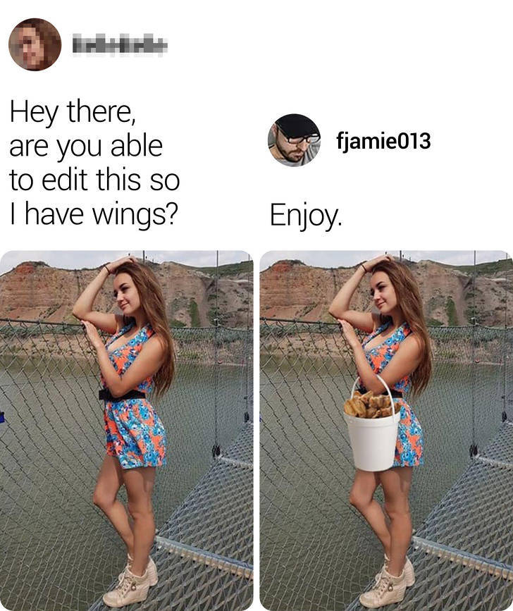You Can’t Be Mad At James Fridman’s Photoshops…