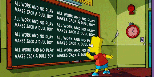 “Simpsons” Chalkboard Is Like A Time Machine At This Point…