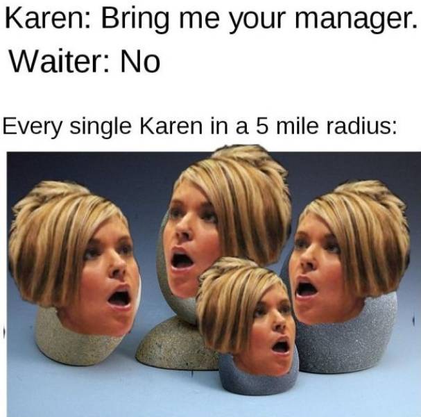 Karens Never Go Away…