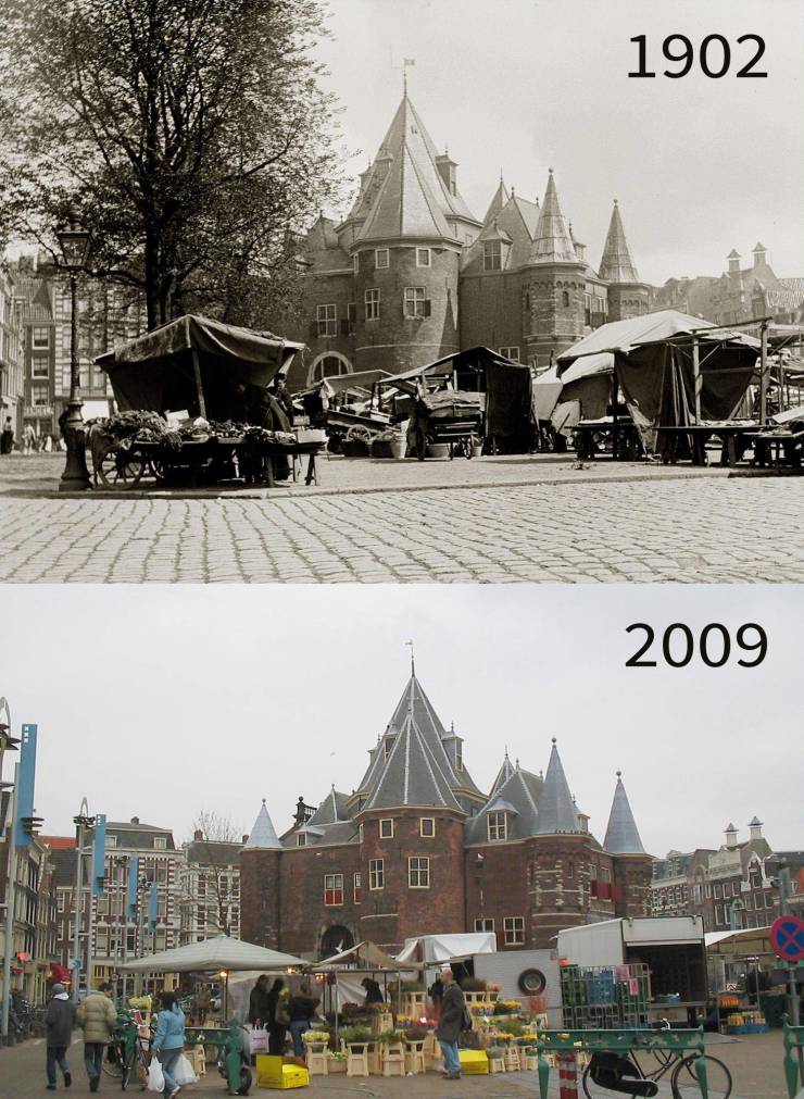 Impressive Comparisons Of Places Then Vs. Now