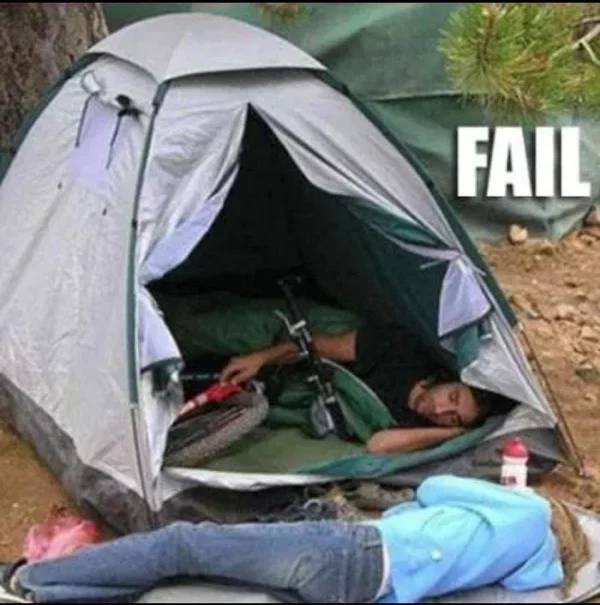 Camping’s Not Easy, You Know…