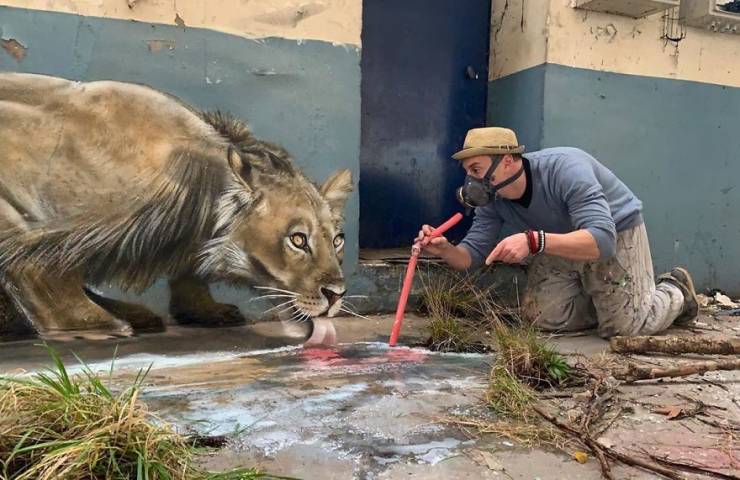 This 3D Street Art Looks Like It’s Alive!