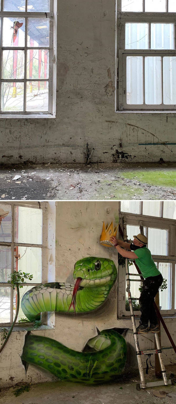 This 3D Street Art Looks Like It’s Alive! (51 pics)